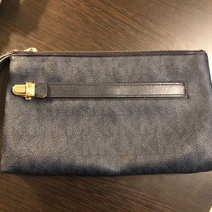 Michael Kors Navy Clutch/Wristlet